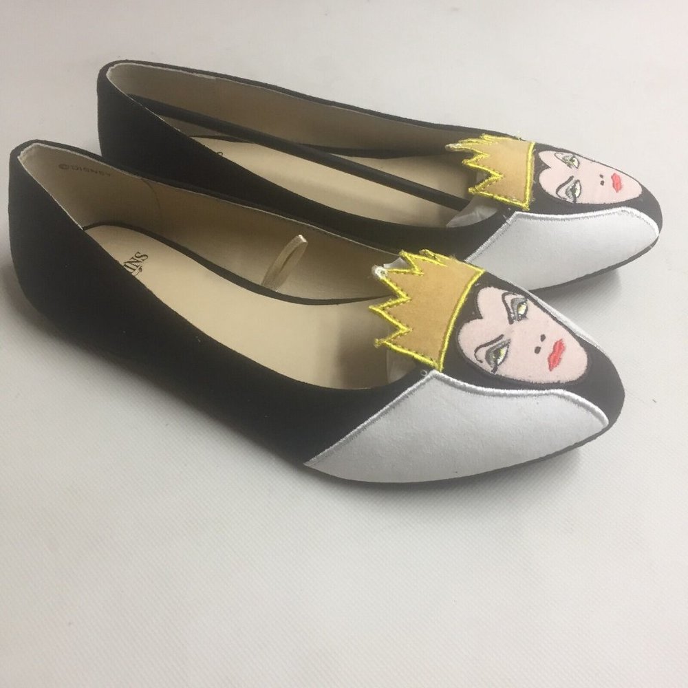 Disney Villains Flats Evil Queen  Womens Size 8W